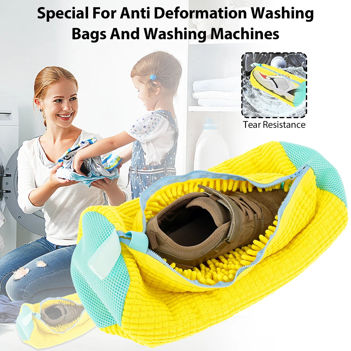 ShoeShield Laundry Bags – Cotton Wash & Protect Bags