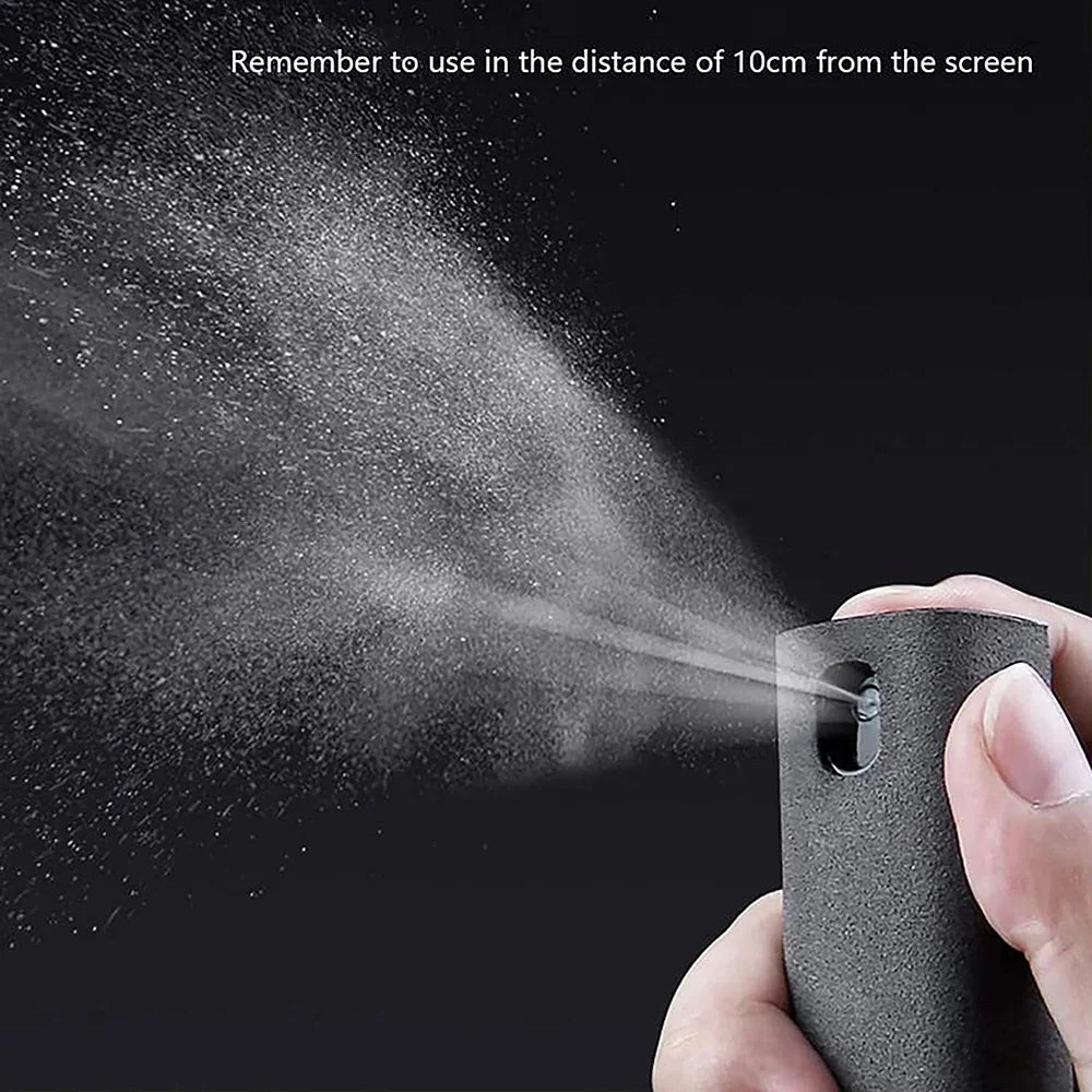 ClearView 2-in-1 Microfiber Screen Cleaner with Spray