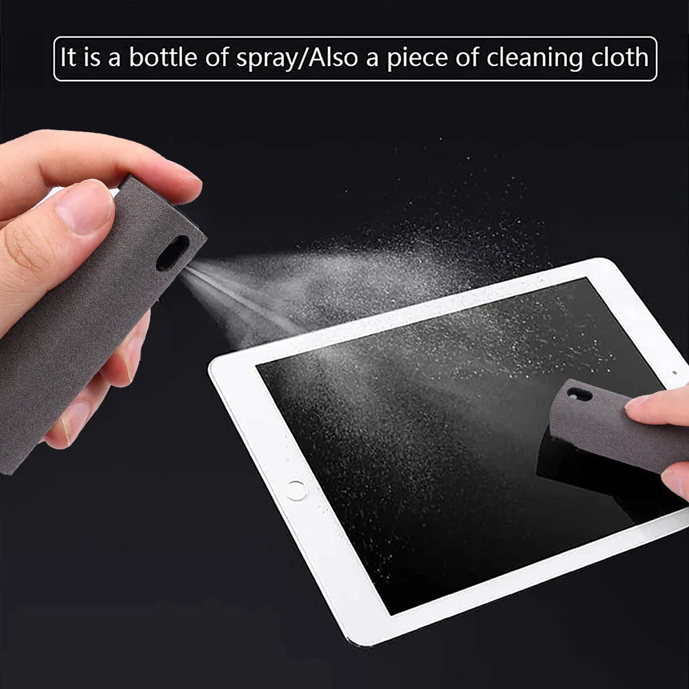 ClearView 2-in-1 Microfiber Screen Cleaner with Spray